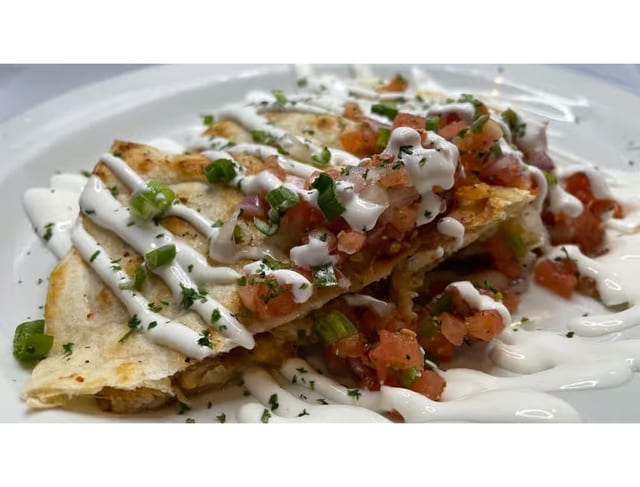 Chicken Quesadilla.