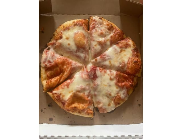 8" Classic Cheese Pizza.