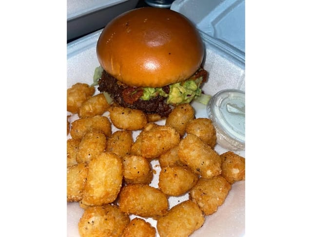 Avocado Smash Burger.