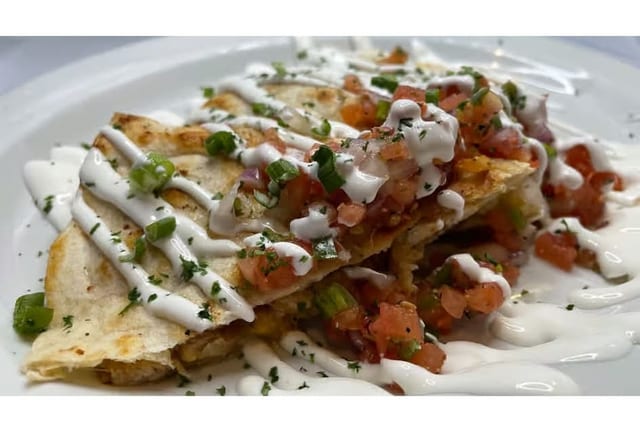 Cheese Quesadilla.