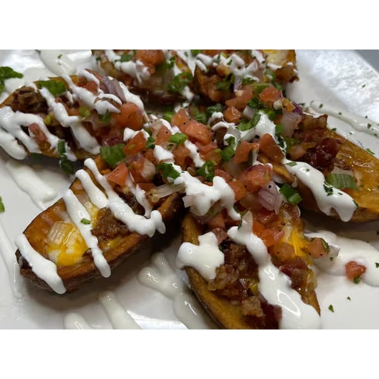 Delicious Potato Skins Await
