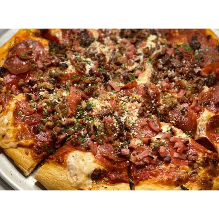 Delicious Meat Pizza Options